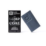 Duke Cannon Supply Co. Big Lump of Coal Soap Bar for Men Holiday Edition (Bergamot & Black Pepper Scent) Superior Grade, Extra Large, Paraben-free, All Skin Types, 10 oz (3 Pack)