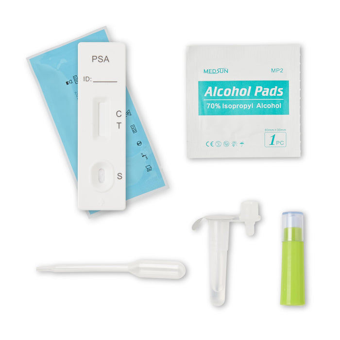 2-Pack Prostate PSA Test Kit – Accurate 10 Minute Mens Prostate Test – Easy to Use and Safe Prostate Self Test Kit for Home Use – PSA Test Men Includes All Needed Components