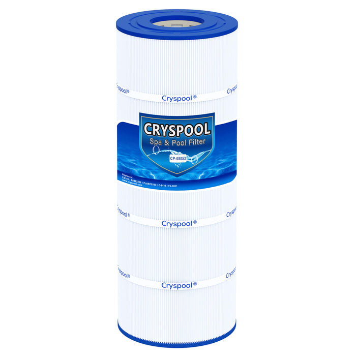 Cryspool® 08053 Filter Compatible with Jandy CS100, R0462200, PJANCS100, C-8410, FC-0821, 100 Sq. Ft Pool Filter Cartridge, 1 Pack