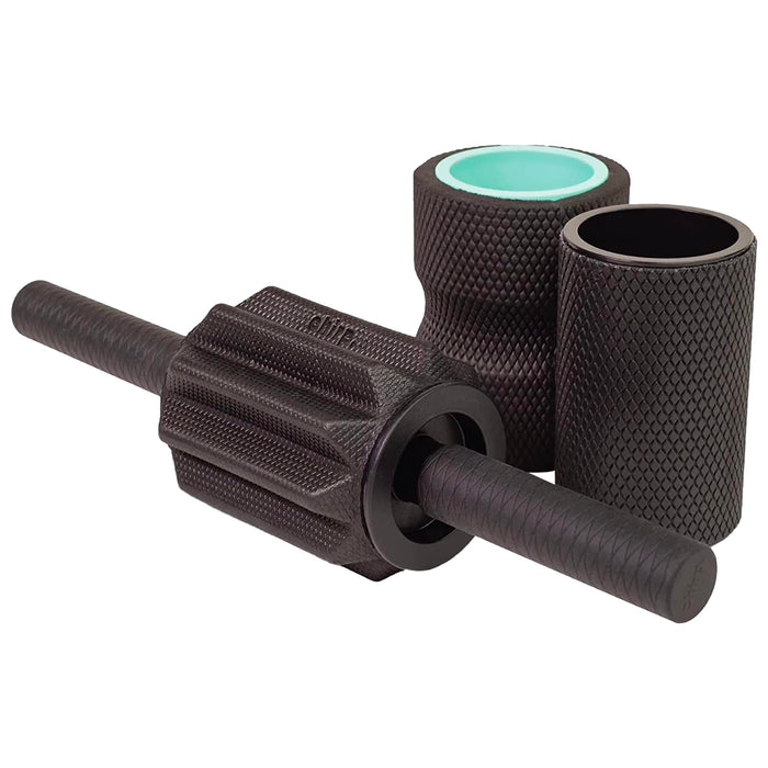 Chirp 3-in-1 Muscle Roller, Customizable Muscle Recovery Massager, Focused Tension Relief Foam Roller, Targets Pressure Points, Deep Tissue Massage for Back and Legs Holds Up to 500 lbs, 4 x 4 x 24 "