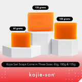 Kojie San Skin Brightening Soap - Original Kojic Acid Soap that Reduces Dark Spots, Hyperpigmentation, & Scars with Coconut & Tea Tree Oil -135g x 6 Bars