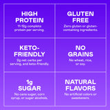 MAGIC SPOON Treats - High Protein Bars, Low Carb, Keto Friendly, 1g of Sugar, Gluten Free, Crispy Treat Cereal Bar, On-The-Go Healthy Snack (4 each of Marshmallow, Chocolate PB, Blueberry Muffin, Double Chocolate)