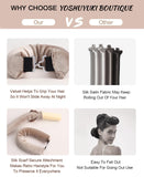 Heatless Hair Curler to Sleep in - Overnight Heatless Curls Blowout Rods Headband No Heat Curling Set, Jumbo Rods Hair Rollers Blowout Look for Long Hair Silk Hair Wrap for Sleeping Beige