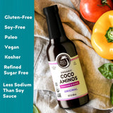 Big Tree Farms Organic Coco Aminos - Liquid Coconut Aminos, Soy-Free Sauce, Low Sodium, Soy Alternative, Gluten Free - Original, 32 Fl Oz (Pack of 1)