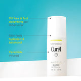 Curel Oil Control Weightless Gel Moisturizer for Dry, Sensitive Skin, Gel Moisturizer for Face, Fragrance Free, 4 Oz