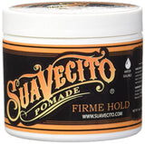 Suavecito Pomade Firme Hold 4 oz, 2 Pack - Strong Hold Hair Pomade For Men - Medium Shine Water Based Flake Free Hair Gel - Easy To Wash Out - All Day Hold For All Hair Styles