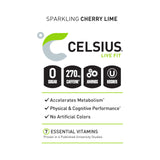 CELSIUS ESSENTIALS, Sparkling Cherry Limeade, Performance Energy Drink 16 Fl Oz (Pack of 12)