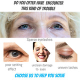 ESISSENILS Mascara for Older Women, Mascara for Seniors with Thinning Lashes Waterproof Mascara Black Volume and Length, Hypoallergenic Mascara for Sensitive Eyes for Mature Women (1 Pack)