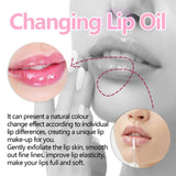 Bossup Color Changing Lip Oil V2,Magic Color Changing Lip Oil,Boss Up Color Changing Lip Gloss, Warm Change Moisturizing,Long Lasting Nourishing Lip Glow Oil Non-sticky Primer Lip Tint