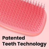 Tangle Teezer The Large Ultimate Detangling Brush, Dry and Wet Hair Brush Detangler for Long, Thick, Curly and Textured Hair, Salmon Pink