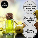 Naturevibe Botanicals Amla Oil 32 Ounces | 100% Pure & Natural Cold Pressed | Hair Growth Oil | Great for Healthy & Moisturised Hair (946 ml)