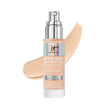 IT Cosmetics Your Skin But Better Foundation + Skincare, Fair Neutral 11 - Hydrating Coverage - Minimizes Pores & Imperfections, Natural Radiant Finish - With Hyaluronic Acid - 1.0 fl oz