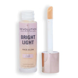 Revolution, Bright Light Face Glow, Lightweight & Brightening Multi-Use Skin Tint, Illuminating and Natural Glow Finish, Gleam Light, 0.77 Fl. Oz