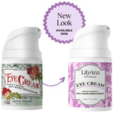 LilyAna Naturals Eye Cream for Dark Circles and Puffiness, Under Eye Cream for Wrinkles, Anti Aging Eye Cream helps Improve Dryness and Sensitive Skin - 1.7oz - 2 Pack - Made in USA