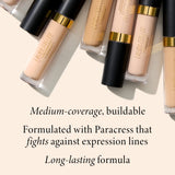 LAURA GELLER NEW YORK The Ideal Fix Concealer - Tan - Buildable Medium to Full Coverage Liquid Concealer - Covers Under Eye Dark Circles & Blemishes - Long-Lasting