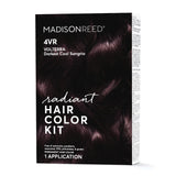 Madison Reed Radiant Hair Color Kit, Darkest Cool Sangria for 100% Gray Coverage, Ammonia-Free, 4VR Volterra Amethyst, Permanent Hair Dye, Pack of 1