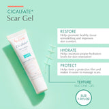 Eau Thermale Avène Cicalfate+ Scar Gel, Silicone Massage Gel for Scars, Superficial Scars, Dermatological Scars, 1 fl.oz.