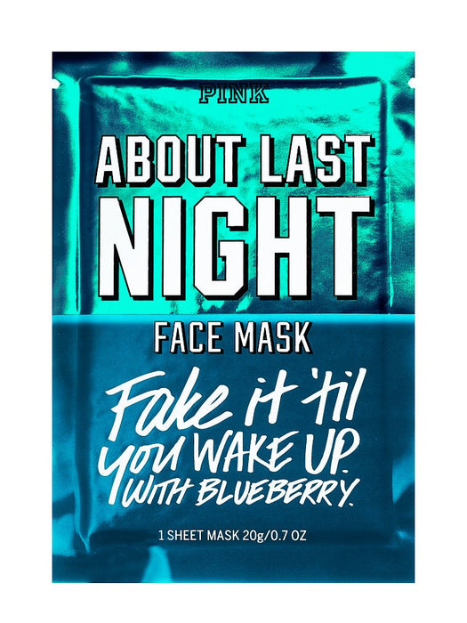 VICTORIA'S SECRET Pink About Last Night Face Mask