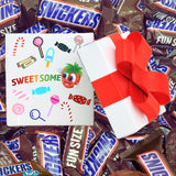 Snicker Fun Size Candy Bars - Rich Milk Chocolate with Creamy Caramel Center - 50 Individually Wrapped Pieces (2 Pounds)