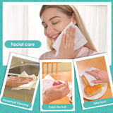 Ditoi Disposable Face Towels, Daily Facial Tissues, Super Soft and Thick Face Towels XL, Makeup Remover Dry Wipes, Facial Clean Cloths for Sensitive Skin, 10"×12" 50 Count (3 Pack)