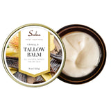 SULU ORGANICS Natural Whipped Tallow Balm for Face and Body, Natural Moisturizer made with Grassfed Beef Tallow- 4 oz/113 g (Lavender)