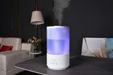 BlueHills Premium 4000 ml Tall Essential Oil Diffuser 4L 4 Liter 50 Hour Run with Remote Timer Aroma Humidifier 1 Gallon Big Capacity High Mist Output for Large Room Huge Size Mood Lights White T401