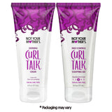 Not Your Mother's Curl Talk Frizz Control Sculpting Gel & Defining Cream (2-Pack) - 6 fl oz - Formulated with Rice Curl Complex - All Curl Types