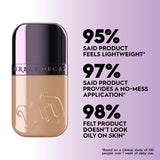 Urban Decay Face Bond Self-Setting Waterproof Foundation, Medium Coverage, Natural Matte Finish, 3% Niacinamide Serum Improves Skin Texture Feel, Transfer-Resistant, Sweat-Proof Wear - Shade 17