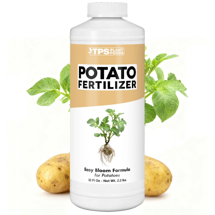 Potato Fertilizer – Liquid Plant Food for Bigger Tubers, Stronger Roots & Vigorous Plant Growth, 32 oz