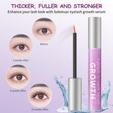 Advanced Eyelash Growth Serum with Natural Formula,Enhancement Lash Booster for Longer Fuller and Thicker Lash Enhancing Serum 5ml