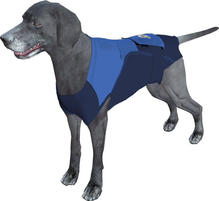 SurgiSnuggly E Collar Alternative Cone for Dogs After Surgery, It's Easier Than Dog Cones for Large Dogs and It's Made with American Textile to Protect Your Pet's Wounds and Bandages, XL BB EC