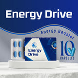 Energy Drive, Endurance and Energy Support for Sports Nutrition (10 Count)