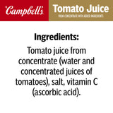 Campbell's 100% Tomato Juice, 11.5 fl oz Can (24 Pack)