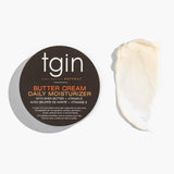 tgin Butter Cream Daily Moisturizer Duo For Natural Hair - Dry Hair - Curly Hair - Type 3c and 4c hair - Styler - 12 Oz - 2 PACK