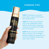 Bondi Sands Liquid Gold Self Tanning Foam | Lightweight + Quick Dry Foam Enriched with Argan Oil, Provides a Hydrated Streak-Free Tan | 6.76 Oz/200 mL