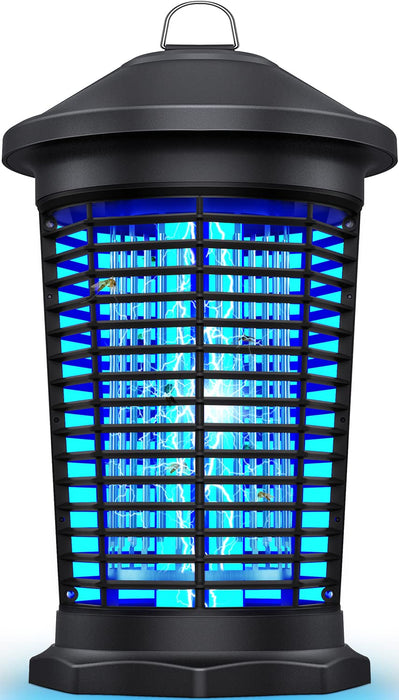 Bug Zapper Outdoor, Mosquito Zapper Indoor with 4000V High Powered, Electric Fly Zapper, Mosquito Killer Traps for Home, Kitchen, Backyard, Patio