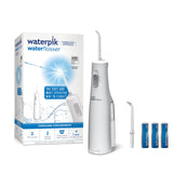 Waterpik Water Flosser for Teeth, Portable Electric Compact for Travel and Home - Nano Plus, WP-320, White - 1 Count(Pack of 1) & Cordless Water Flosser, Battery Operated & Portable for Travel & Home