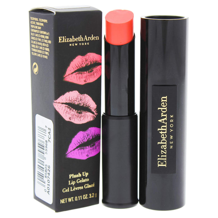 ELIZABETH ARDEN Lipstick PLUSH UP Lip Gelato .11oz NIB Tangerine Dream #12