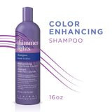 Clairol Professional Shimmer Lights Purple Shampoo, 16 fl. Oz, Neutralizes Brass & Yellow Tones, For Blonde, Silver, Gray & Highlighted Hair Packaging May Vary