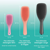 Tangle Teezer The Fine and Fragile Ultimate Detangling Brush, Dry and Wet Hair Brush Detangler for Color-Treated, Fine and Fragile Hair, Sweet Cinnamon