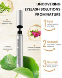 Feyano Eyelash Serum- Natural Comestic Eyelash Serum for Longer, Thicker Lashes & Brows, Boost Lash Serum Vegan & Cruelty-Free-Niacinamide, Centella Asiatica Leaf Extract(15 mL Silver)