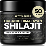 Shilajit Pure Himalayan Organic Shilajit Resin - 500mg High-Strength Organic Shilajit Resin, Enhanced with Over 85 Trace Minerals & Fulvic Acid for Boosting Energy and Immune System Support, 50 Grams