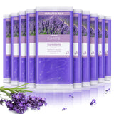 KARITE Paraffin Wax Refills, 10 Pack Lavender Scented Paraffin Wax Beads Blocks for Paraffin Bath, Paraffin Wax Machine Refills for Hand Feet Dry Skin,Rrelieves muscle fatigue, Hydration and nourish