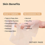 MOTHER MADE Moisturizing Snail Mucin Face Masks 20EA, 22,050ppm Snail Secretion Filtrate, Collagen, Niacinamide 2%, Vitamin C&E | Snail Serum Sheet Mask for Dry, Sensitive Skin, Korean Skincare