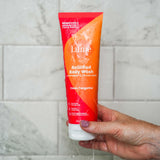 Lume Acidified Body Wash - 24 Hour Odor Control - Removes Odor Better than Soap - Moisturizing Formula - Formulated Without SLS or Parabens - OB/GYN Developed - 8.5 ounce (Clean Tangerine)