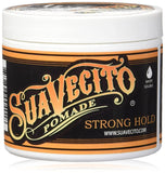 Suavecito Pomade Firme (Strong) Hold 4 oz, 3 Pack - Strong Hold Hair Pomade For Men - Medium Shine Water Based Wax Like Flake Free Hair Gel - Easy To Wash Out - All Day Hold For All Hair Styles