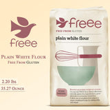 freee Plain White Flour | Gluten-Free All-Purpose Flour | for Bread, Cookies, Cake & Pastries Baking | Imported from UK | Home Goods Baking Flour | 2.20 lbs (1kg)