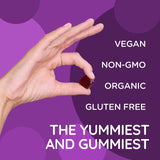 Suji Health Calm Gummies | Reduce Stress Naturally with L-Theanine Vitamin Lemon Balm GABA & Chamomile | Organic Natural Gluten Free Non GMO Vegan Supplement (60 Gummies)