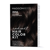 Madison Reed Radiant Hair Color Kit, Darkest Brown Black for 100% Gray Coverage, Ammonia-Free, 3NNA Positano Black, Permanent Hair Dye, Pack of 1