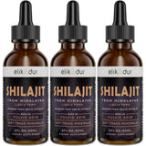 Shilajit Resin Organic Liquid Supplement, Shilajit Himalayan Organic, Shilajit Resin Drop, Shilajit Drop Contain 85 Trace Minerals, Alternative to Resin & Capsules,180 ml